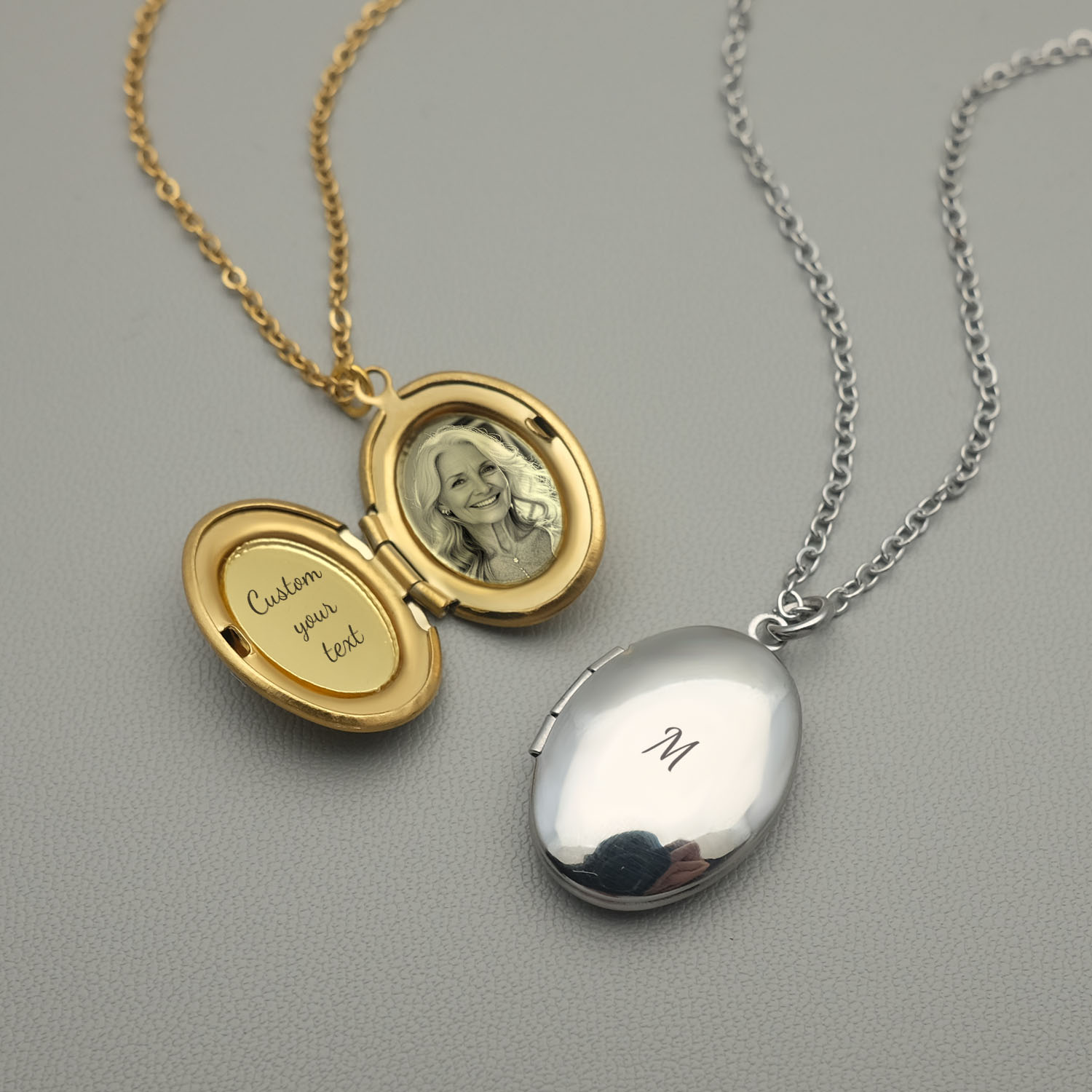 Fashion Women Picture - Colar medalhão personalizado, colar com foto
