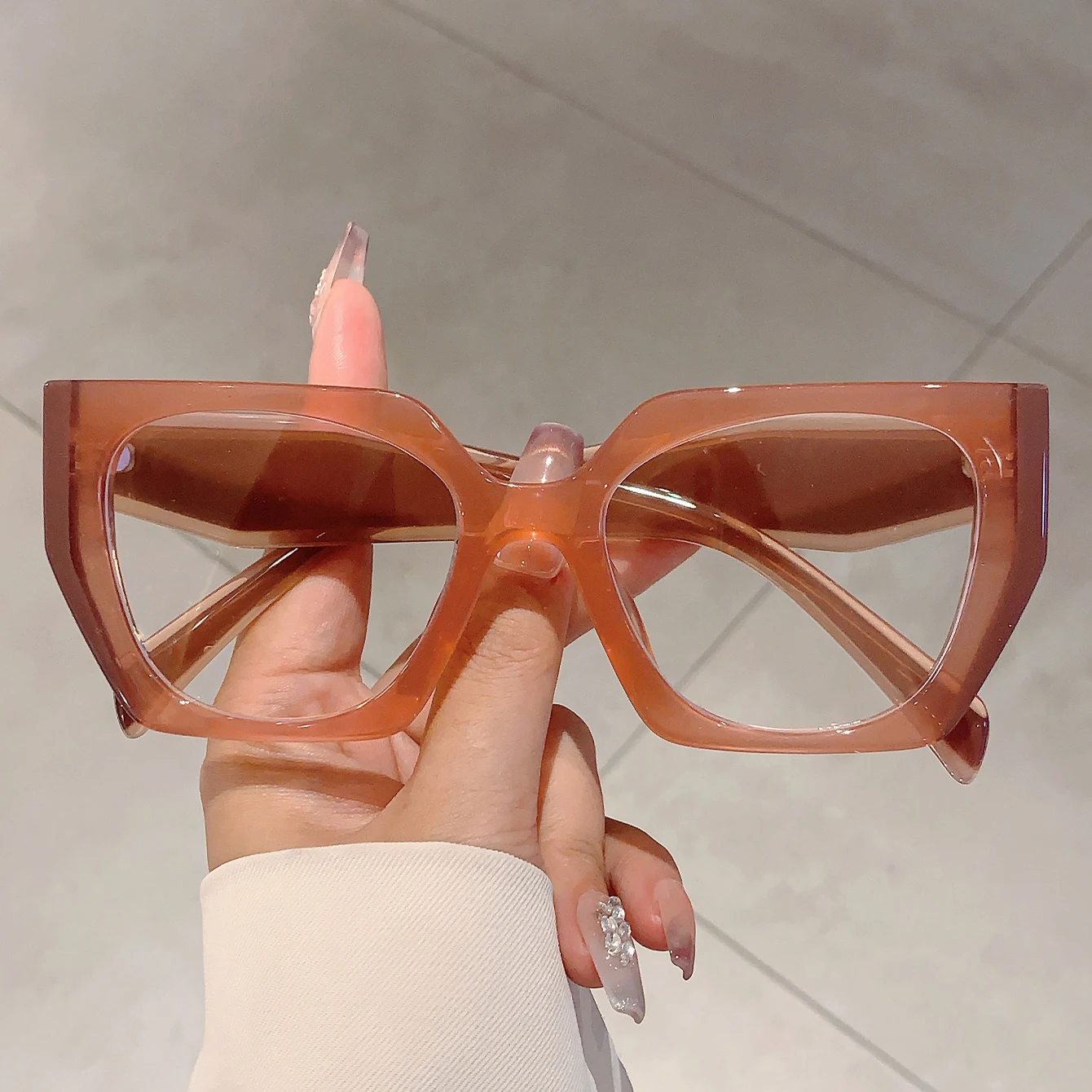 Women'S Fashion Glasses Non Prescription - GM LUMIAS Óculos femininos grandes, moda