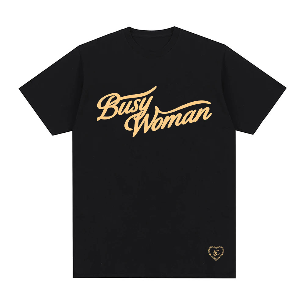 Women'S Fashion Website - Camiseta Feminina 'Mulher Ocupada' 2026 Nova