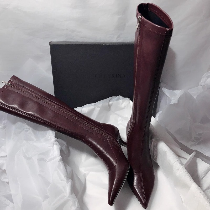 Xxl Women Fashion - Botas de Salto Alto Femininas de