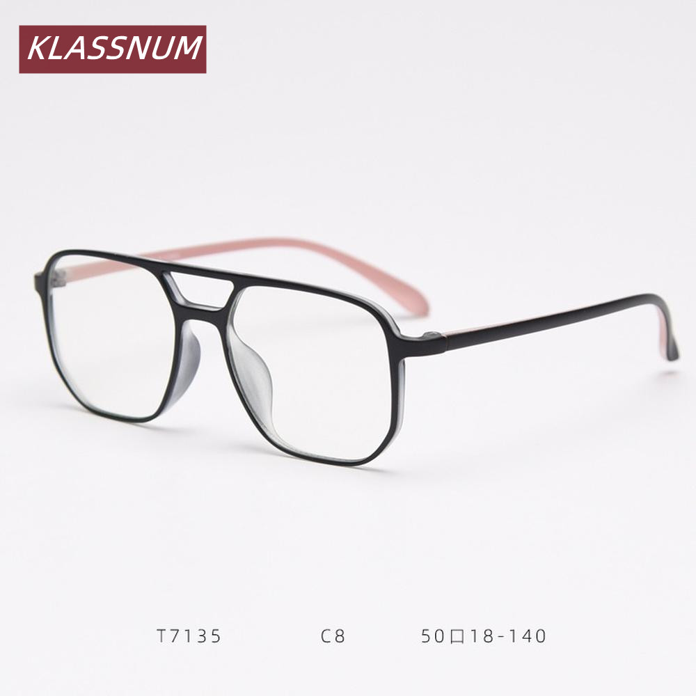 Women'S Fashion Glasses Non Prescription - Óculos de Grau Quadrados KLASSNUM com
