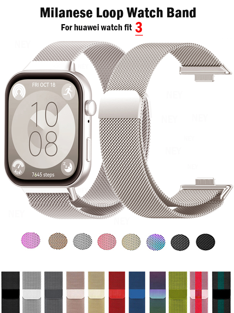 Women'S Fashion Website - Pulseira de laço milanês para huawei