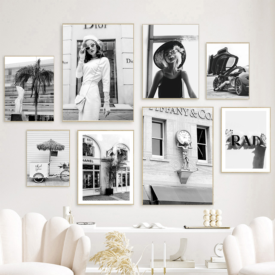 Fashion Women Picture - Nova Arte de Parede em Tela