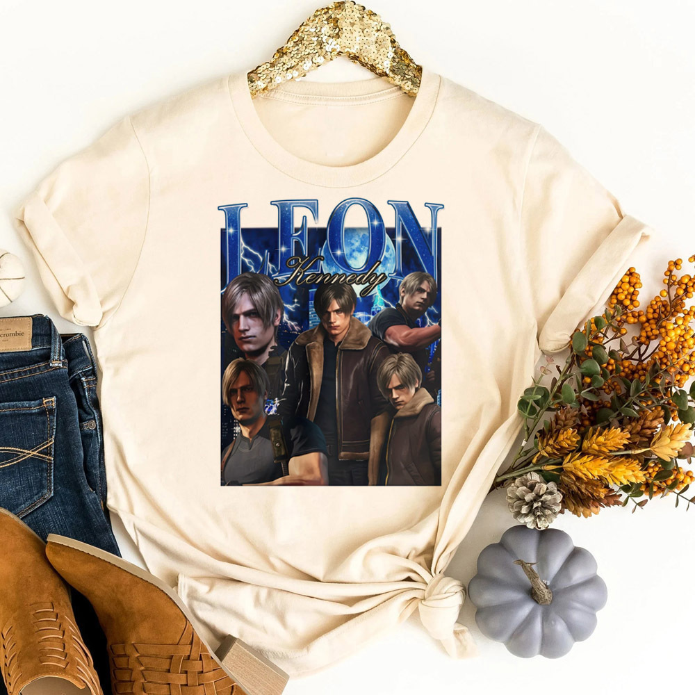 Camiseta feminina Leon Kennedy - Women Fashion 80S avaliação e preço