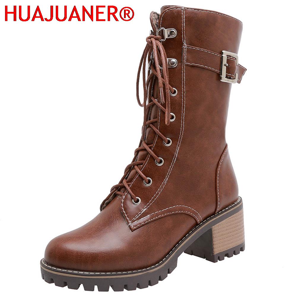 HUAJUANER 2026 Botas de Couro  - Xxl Women Fashion avaliação e preço