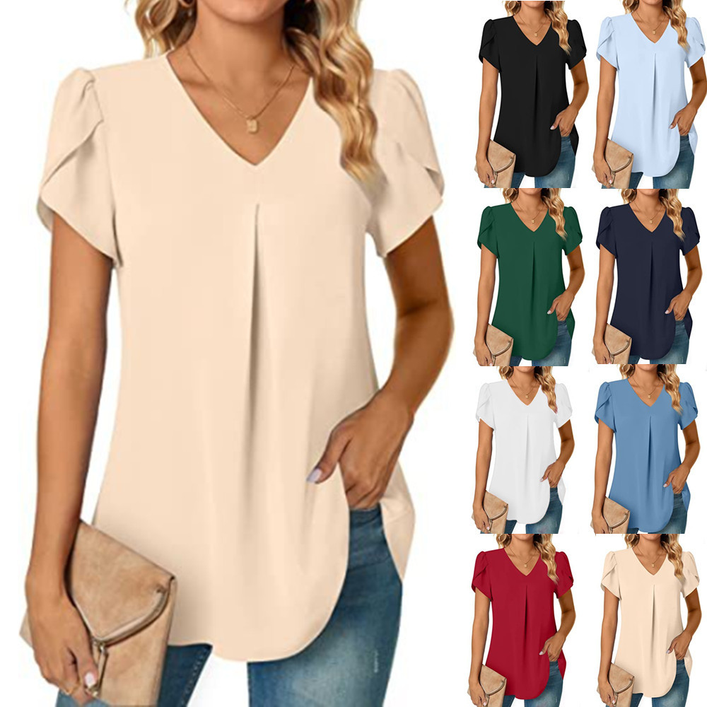 Elegante blusa feminina flor 2 - Xxl Women Fashion avaliação e preço