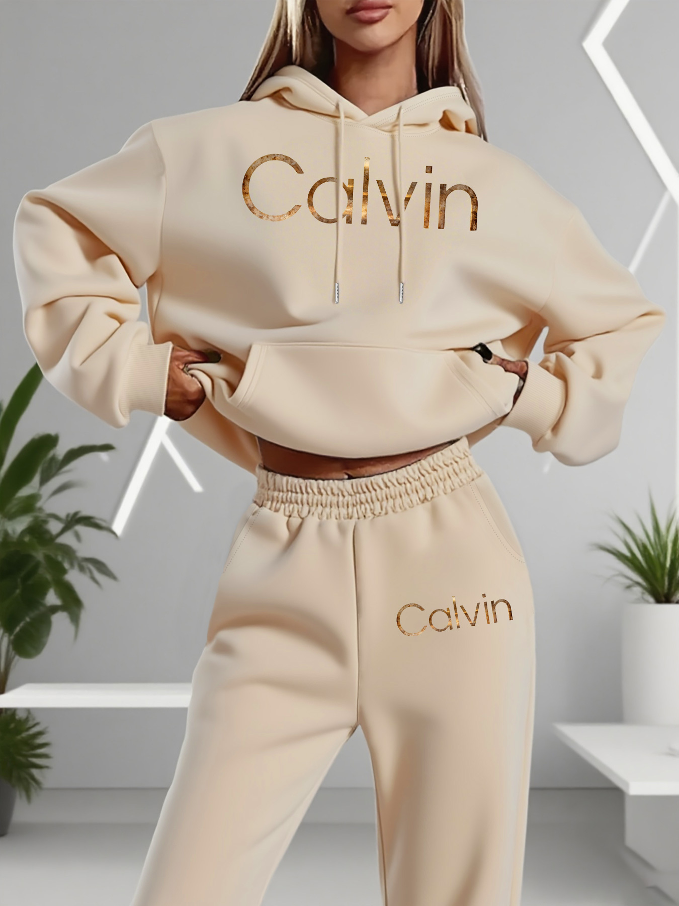 Conjunto de blusa e calças de  - Women Fashion Designers avaliação e preço