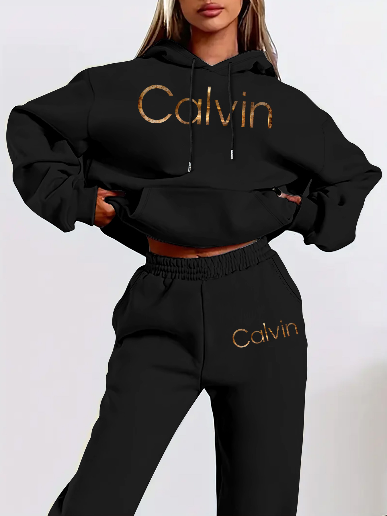 Conjunto de blusa e calças de  - Women Fashion Designers avaliação e preço
