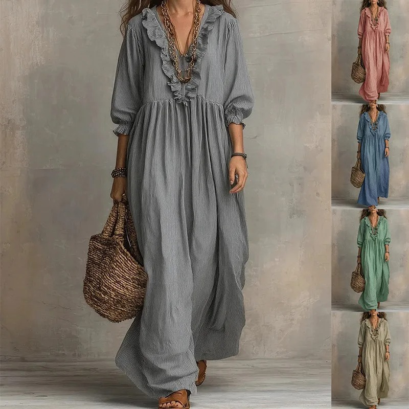 Novo Vestido Casual de Moda co - Women'S Fashion Website avaliação e preço