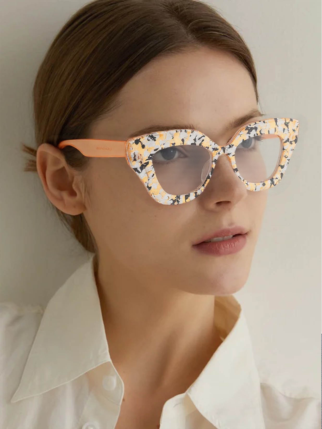 Óculos Femininos Elegantes com - Women'S Fashion Glasses Non Prescription avaliação e preço