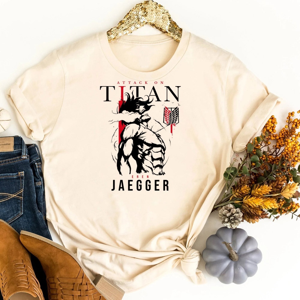 Camiseta Attack on Titan, moda - Women Fashion 80S avaliação e preço
