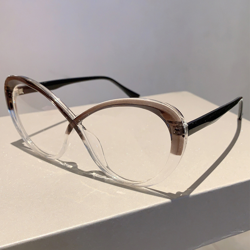 Kammpt óculos ovais de grandes - Women'S Fashion Glasses Non Prescription avaliação e preço