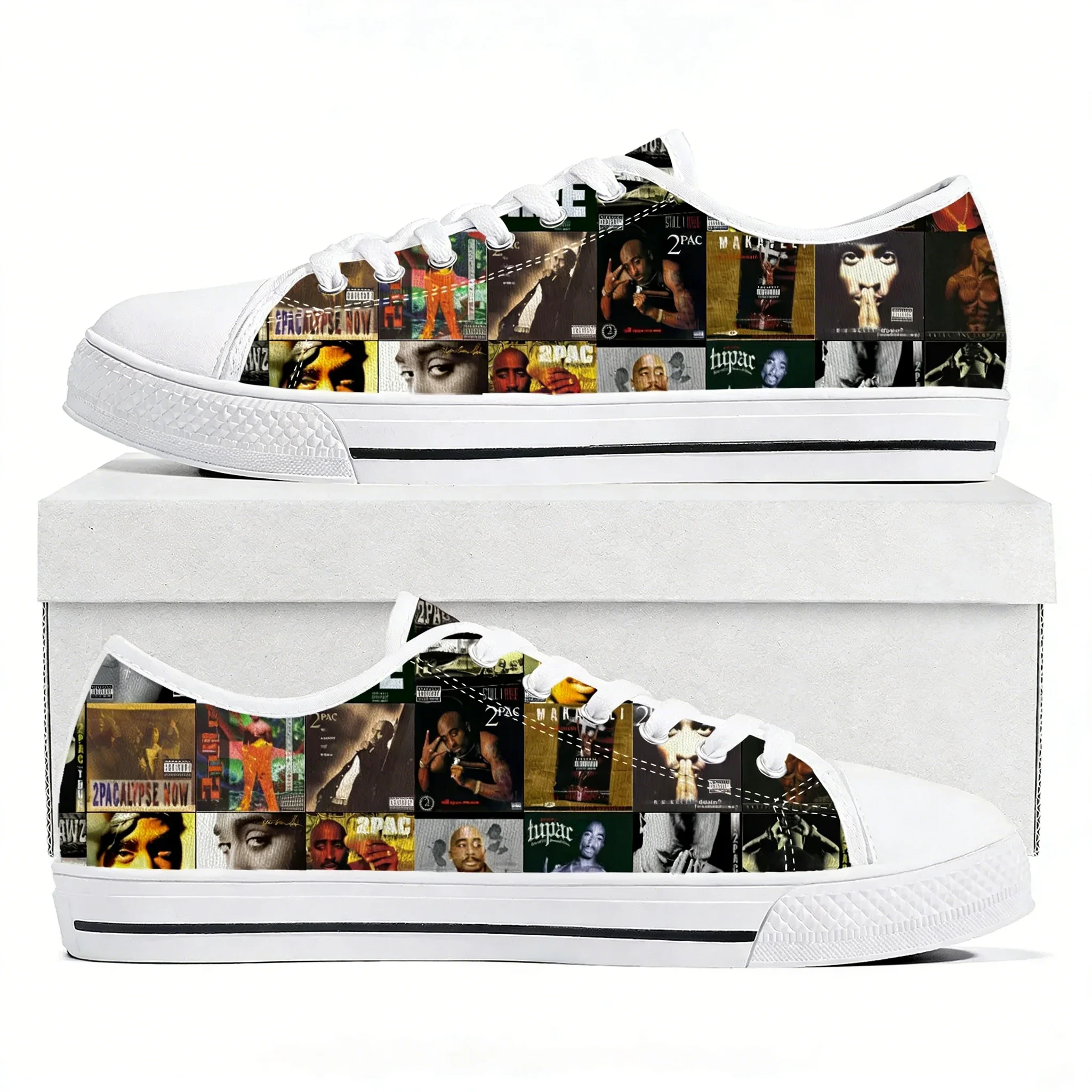 Tênis Cano Baixo Rap 2Pac Tupa - Women'S Fashion Business Casual avaliação e preço