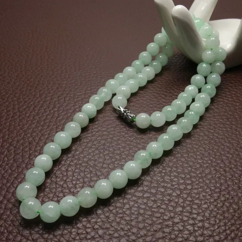 Colar de contas de jade verde  - Women Fashion Hub avaliação e preço
