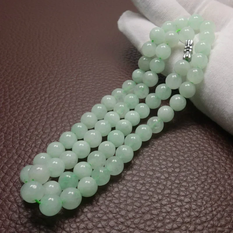Colar de contas de jade verde  - Women Fashion Hub avaliação e preço