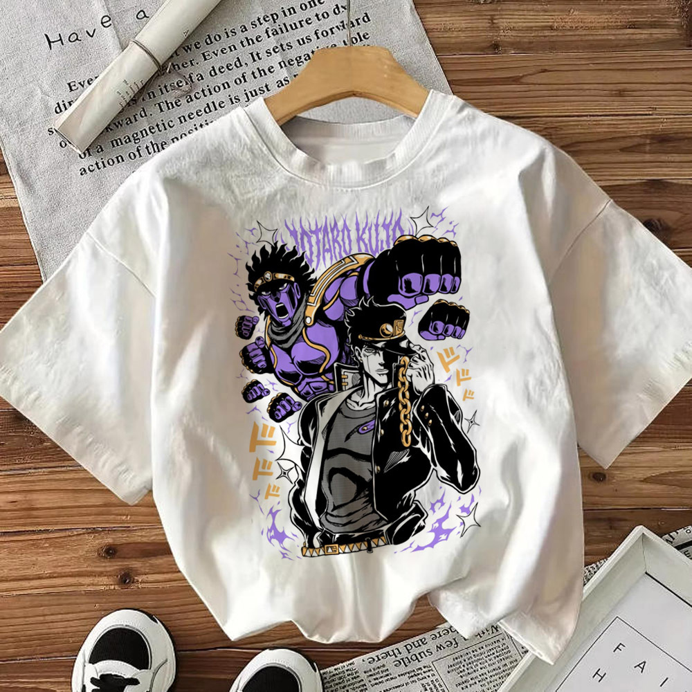 Camisetas Jojo's Bizarre Adven - Women Fashion 80S avaliação e preço