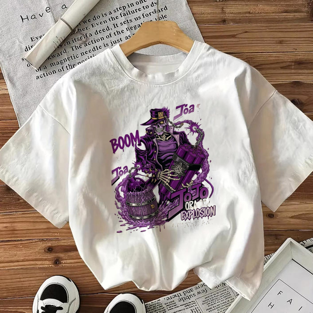 Camisetas Jojo's Bizarre Adven - Women Fashion 80S avaliação e preço