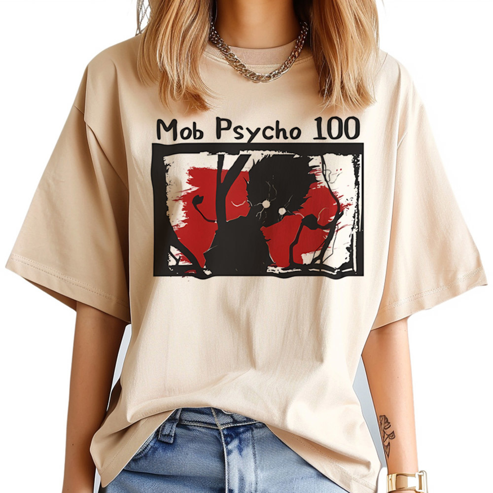 Camiseta feminina Mob Psycho 1 - Women Fashion 80S avaliação e preço