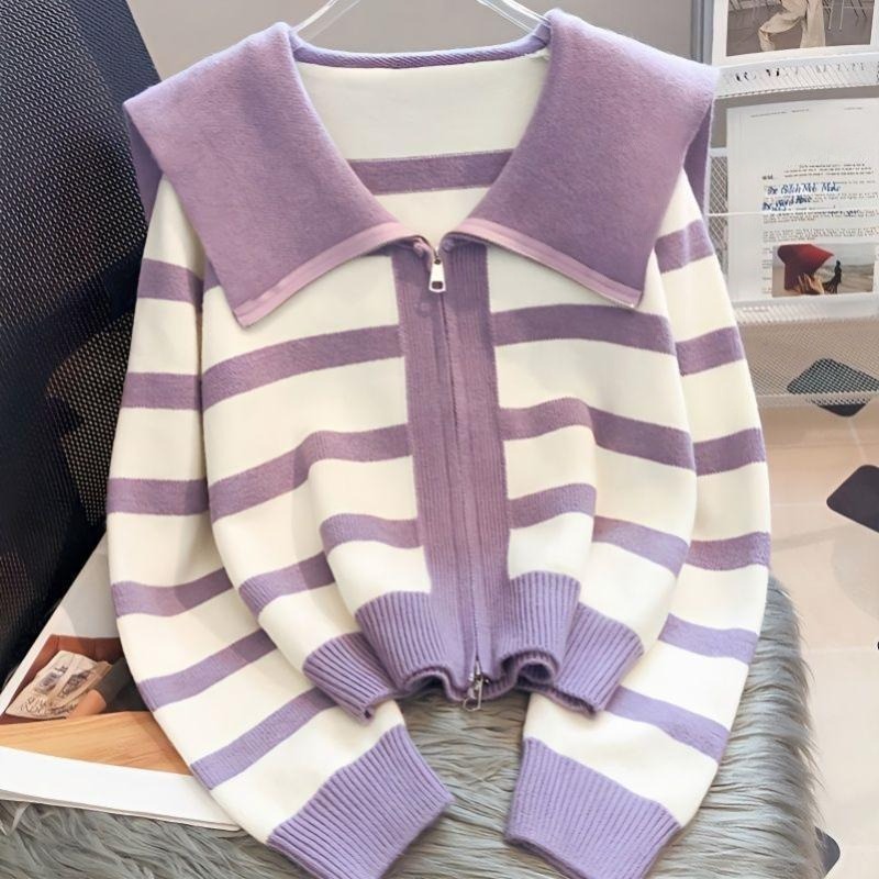Cardigan listrado para mulhere - Women'S Fashion Trends Fall 2025 avaliação e preço