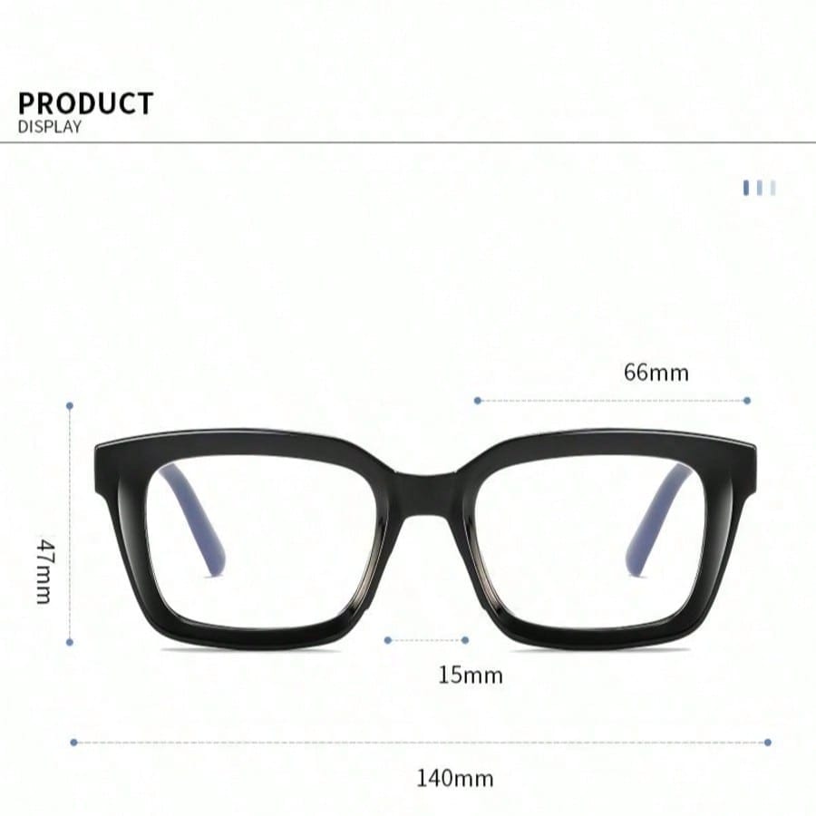 Óculos de Grau Unissex Premium - Women'S Fashion Business Casual avaliação e preço