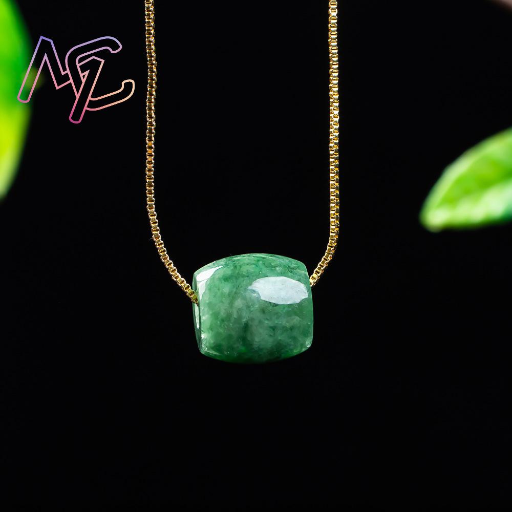 Natural real jade grânulo ping - Women Fashion Designers avaliação e preço