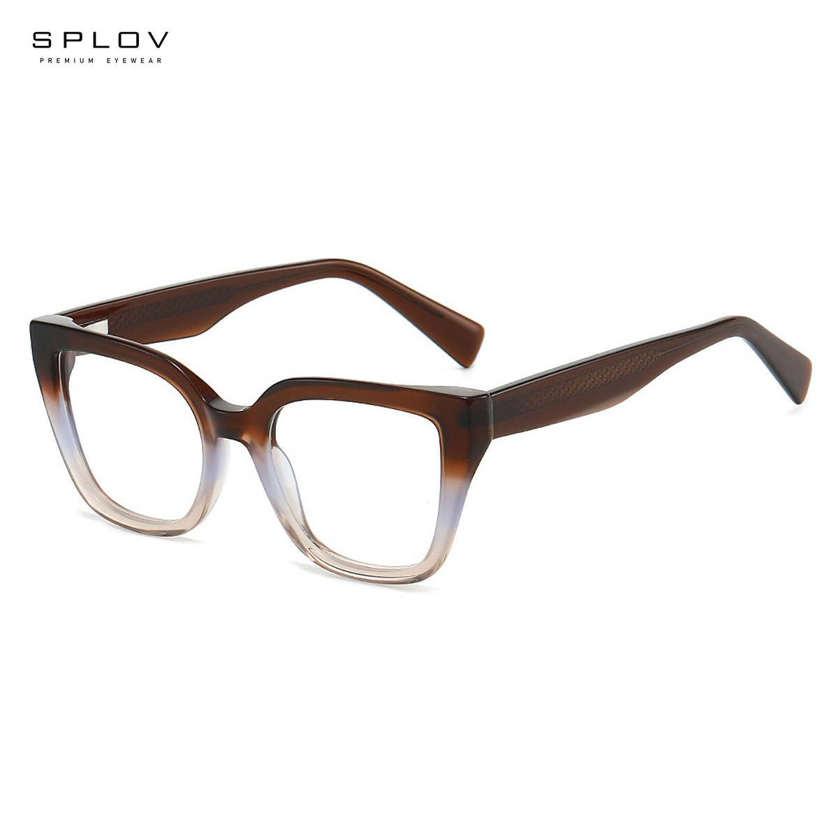 Óculos de Metal Quadrados Esti - Women'S Fashion Glasses Non Prescription avaliação e preço